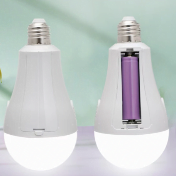 Pack de 2: Ampoule LED de secours Intelligente- 15W - Rechargeable