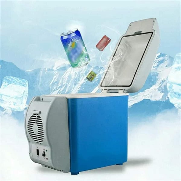 Petit réfrigérateur de voiture portable, mini réfrigérateur, glacière,  utilisation pour les touristes chauds et froids, voiture